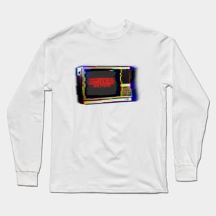 TV SET / EIGHTIES SYNTH #4 Long Sleeve T-Shirt